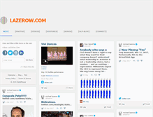 Tablet Screenshot of lazerow.com